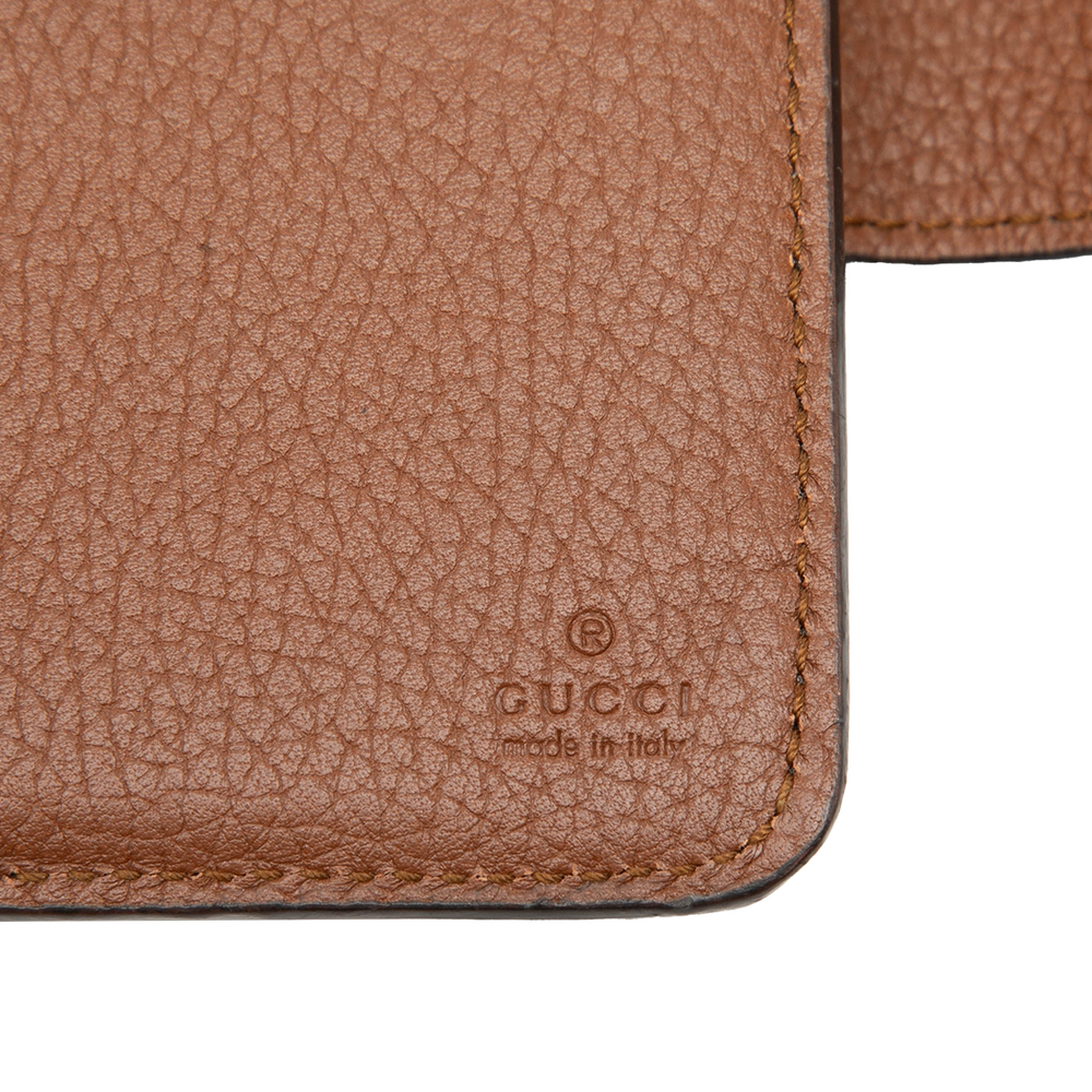 Pre-Loved Gucci GG Marmont Calfskin Bamboo Bifold Wallet - Picture 7 of 8